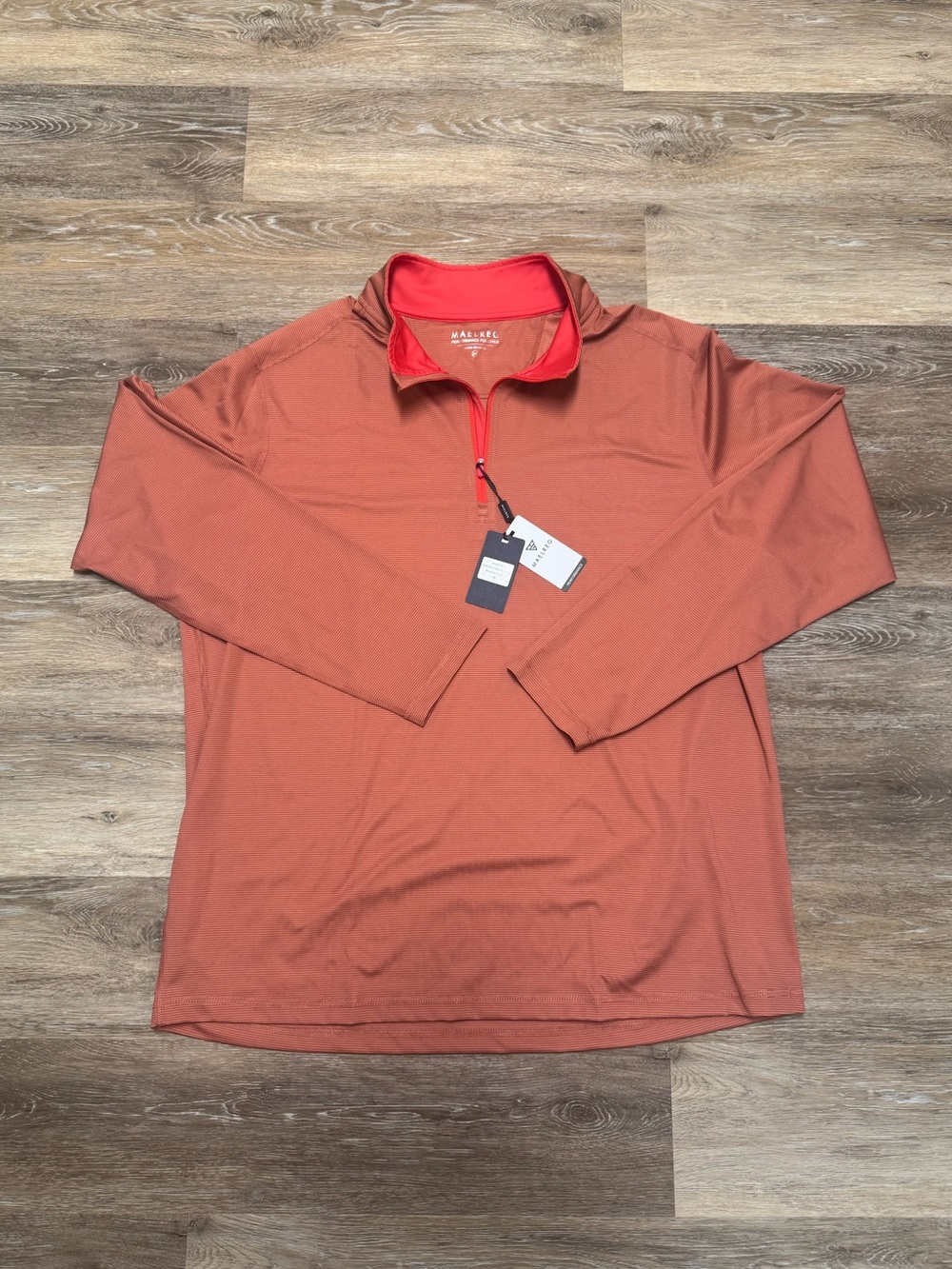Maelreg Mens quarter zip performance pullover